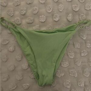 Monday Swimwear Green Capri Bikini Bottom